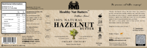 100% Hazelnut Butter