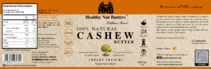 100% Cashew Butter
